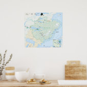 Nationaal park Katmai Poster (Keuken)