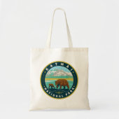 Nationaal park Katmai Tote Bag (Voorkant)