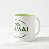 Nationaal park Katmai Tweekleurige Koffiemok (Voorkant rechts)