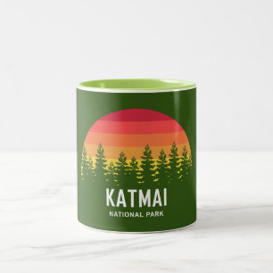 Nationaal park Katmai Tweekleurige Koffiemok