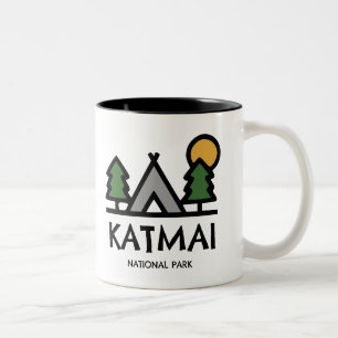 Nationaal park Katmai Tweekleurige Koffiemok