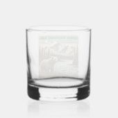 Nationaal park Katmai Whisky Glas (Voorkant)