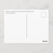 Nationaal park Kenai Fjords Briefkaart (Achterkant)