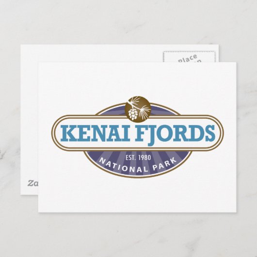 Nationaal park Kenai Fjords Briefkaart (Voorkant / Achterkant)