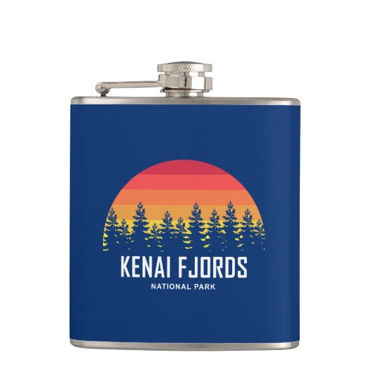 Nationaal park Kenai Fjords Heupfles (Voorkant)