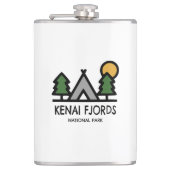 Nationaal park Kenai Fjords Heupfles (Voorkant)