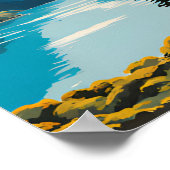 Nationaal park Kenai Fjords Poster (Hoek)