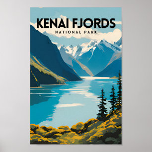 Nationaal park Kenai Fjords Poster