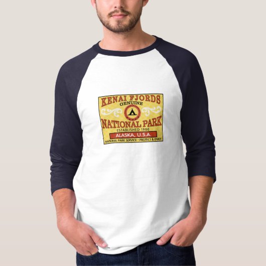 Nationaal park Kenai Fjords T-shirt (Voorkant)