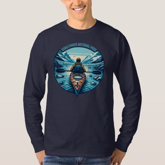 Nationaal park Kenai Fjords T-shirt (Voorkant)
