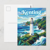 Nationaal park Kenting Taiwan Briefkaart (Voorkant / Achterkant)