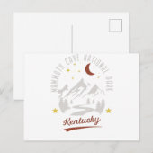 Nationaal park Kentucky,  Mammoth Cave Briefkaart (Voorkant / Achterkant)