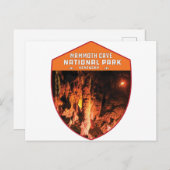 Nationaal park Kentucky, retro van de mammothas C Briefkaart (Voorkant / Achterkant)