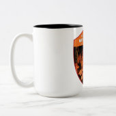 Nationaal park Kentucky, retro van de mammothas C Tweekleurige Koffiemok (Links)