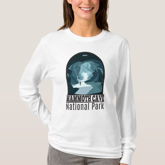 Nationaal park Kentucky  T-Shir van de Cave van Ma T-shirt (Voorkant)