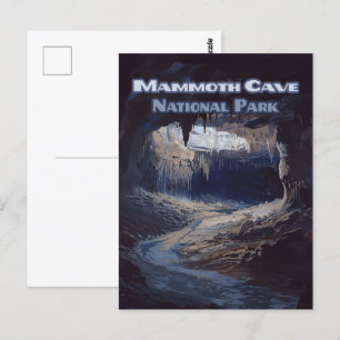 Nationaal park Kentucky van de Cave van Mammoth Briefkaart