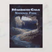 Nationaal park Kentucky van de Cave van Mammoth Briefkaart (Voorkant)
