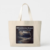 Nationaal park Kentucky van de Cave van Mammoth Grote Tote Bag (Achterkant)