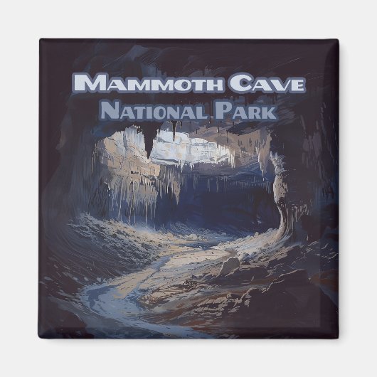 Nationaal park Kentucky van de Cave van Mammoth Magneet (Voorkant)