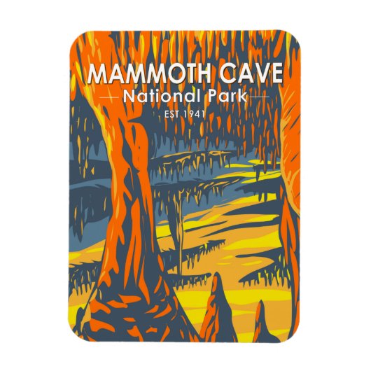 Nationaal park Kentucky van de Cave van Mammoth Magneet (Verticaal)