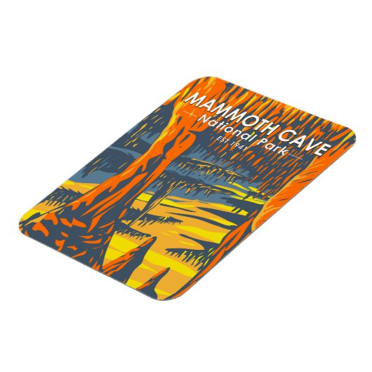 Nationaal park Kentucky van de Cave van Mammoth Magneet (Linkerzijde)