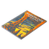 Nationaal park Kentucky van de Cave van Mammoth Notitieboek (Linkerzijde)