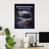 Nationaal park Kentucky van de Cave van Mammoth Poster (Thuiskantoor)
