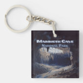 Nationaal park Kentucky van de Cave van Mammoth Sleutelhanger (Voorkant)