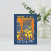 Nationaal park Kentucky, verstoord door Mammoth Ca Briefkaart (Staand voorkant)