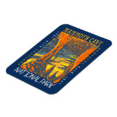 Nationaal park Kentucky, verstoord door Mammoth Ca Magneet (Linkerzijde)