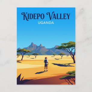Nationaal park Kidepo Valley Oeganda Briefkaart