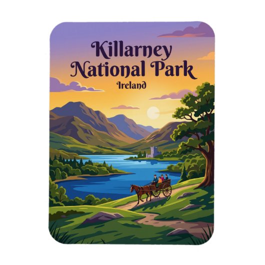 Nationaal Park Killarney Ierland Magneet (Verticaal)