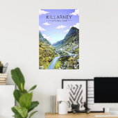 Nationaal Park Killarney Ierland Reisposter Poster (Thuiskantoor)