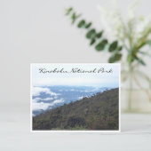 nationaal park kinabalu briefkaart (Staand voorkant)