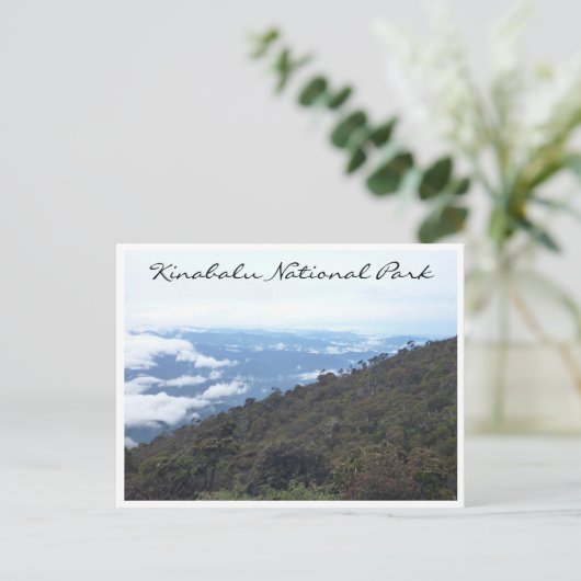 nationaal park kinabalu briefkaart (Staand voorkant)