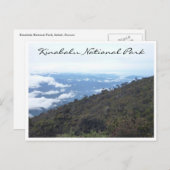 nationaal park kinabalu briefkaart (Voorkant / Achterkant)