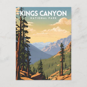 Nationaal Park Kings Canyon Briefkaart