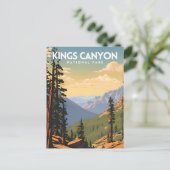 Nationaal Park Kings Canyon Briefkaart (Staand voorkant)