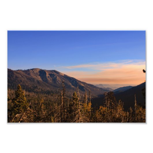 Nationaal Park Kings Canyon Foto Afdruk (Voorkant)