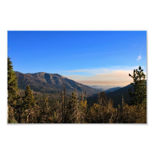 Nationaal Park Kings Canyon Foto Afdruk (Voorkant)