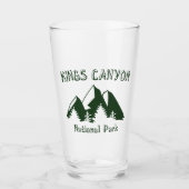 Nationaal Park Kings Canyon Glas (Voorkant)