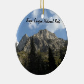 Nationaal Park Kings Canyon Keramisch Ornament (Rechts)