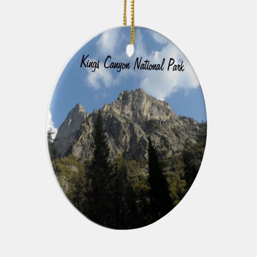 Nationaal Park Kings Canyon Keramisch Ornament (Rechts)