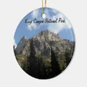 Nationaal Park Kings Canyon Keramisch Ornament (Links)
