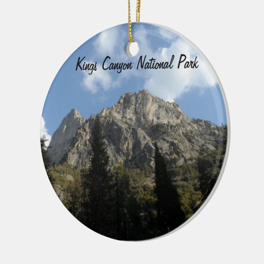 Nationaal Park Kings Canyon Keramisch Ornament (Links)