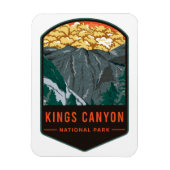Nationaal Park Kings Canyon Magneet (Verticaal)