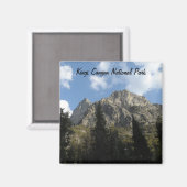 Nationaal Park Kings Canyon Magneet (Voorkant / Achterkant)