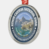 Nationaal Park Kings Canyon Metalen Ornament (Links)