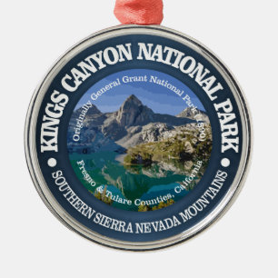 Nationaal Park Kings Canyon Metalen Ornament
