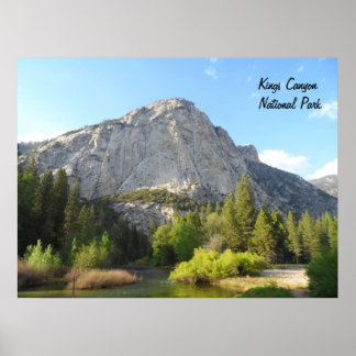 Nationaal Park Kings Canyon Poster